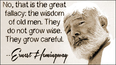 Ernest Hemingway quote