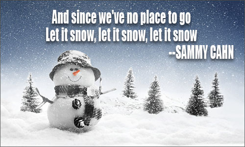 Snow quote