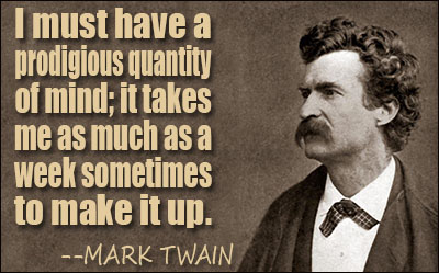 Mark Twain quote